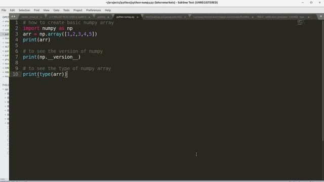 How to use Numpy library in Python смотреть онлайн