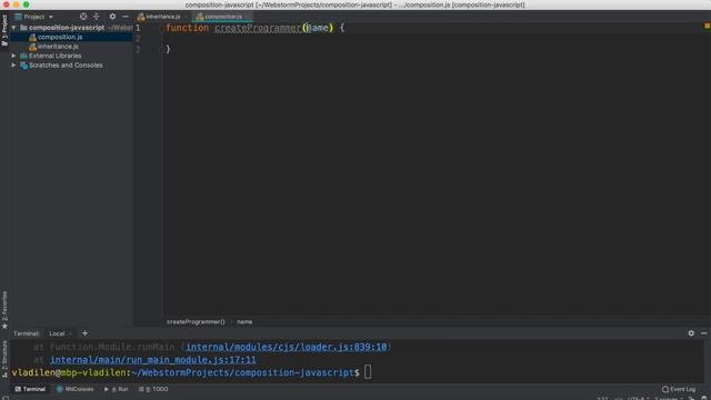 Композиция или Наследование в JavaScript? смотреть онлайн