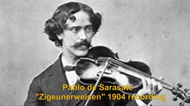 Pablo de Sarasate plays his famous Zigeunerweisen. Recording made by Pablo in 1904 in Paris! смотреть онлайн