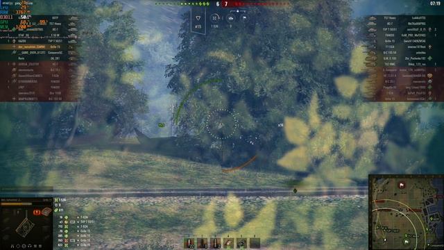 AMD FirePro W7000 AMD FX8320 тест в игре World of Tanks Full hd 1080p смотреть онлайн