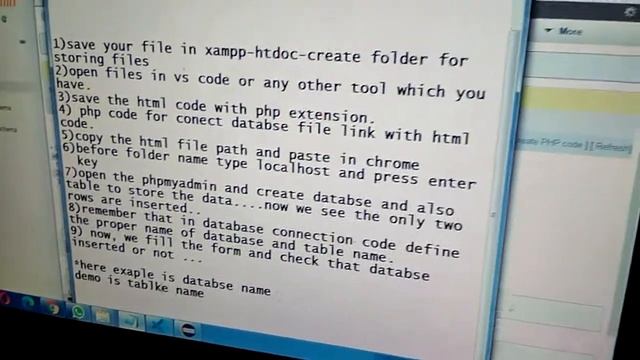 How to connect registered form with database in PHP in 32 bit windows 7. In vs code смотреть онлайн