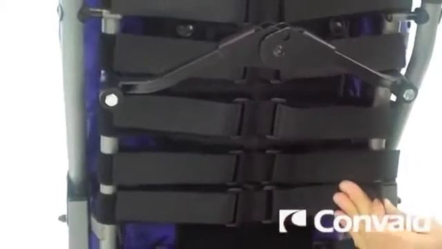 Convaid EZ Rider - How to adjust the back tensioning straps смотреть онлайн