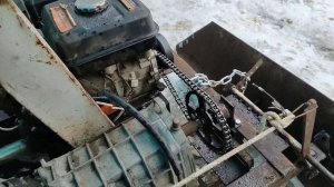 центробежное сцепление с Алиэкспресс на минитракторе