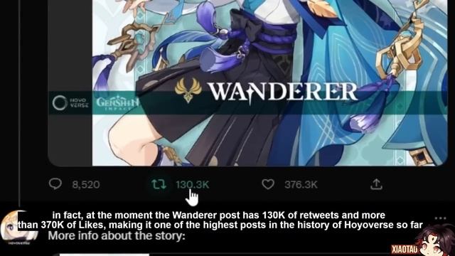 Wanderer BROKE ALL Records Becoming the Most Profitable Character - Genshin Impact смотреть онлайн