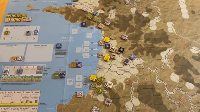 Salerno '43 - Campaign Game Turn 1 смотреть онлайн