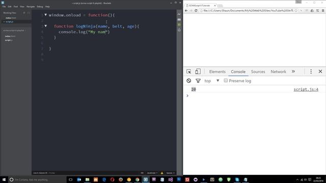 JavaScript ES6 Tutorial #4 - Default Parameters смотреть онлайн