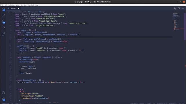 Chatify - Firebase Authentication, Private Route Oluşturalım смотреть онлайн