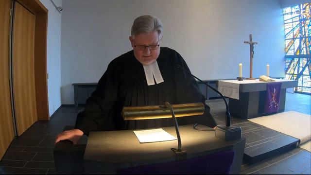 28 März 2021 Gottesdienst mit Pfarrer Arnold Bock & Benedikt Voußen смотреть онлайн