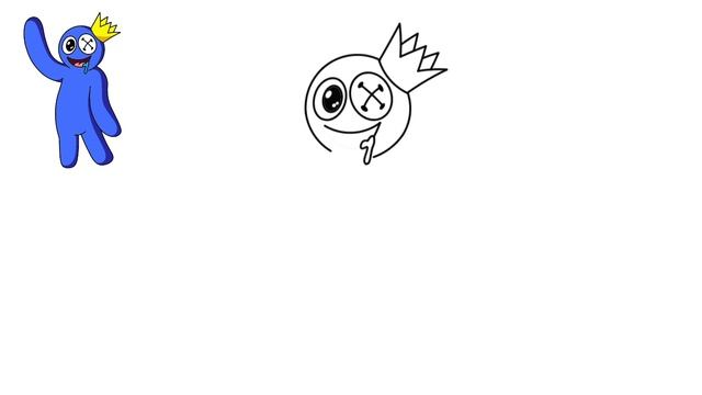Rainbow Friends ? How To Draw Blue | How to DRAW RAINBOW FRIENDS BLUE - Chapter 2 смотреть онлайн