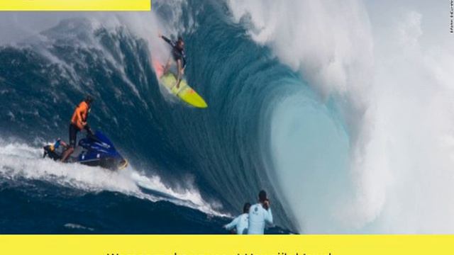 Women make waves at Hawaii's 'Jaws' | By : CNN смотреть онлайн