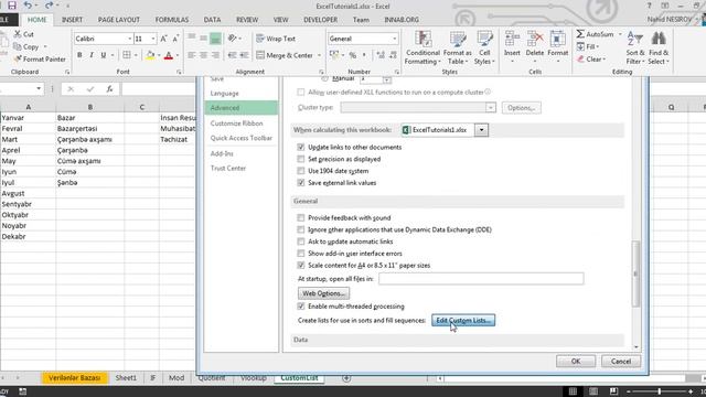 55 dərsə Excel: Dərs11.5 - Exceldə fərdi siyahıların hazırlanması qaydası смотреть онлайн