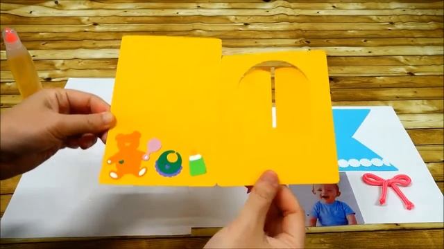 Проекты на плоттере ScanNCut. Открытка с детской фотографией смотреть онлайн