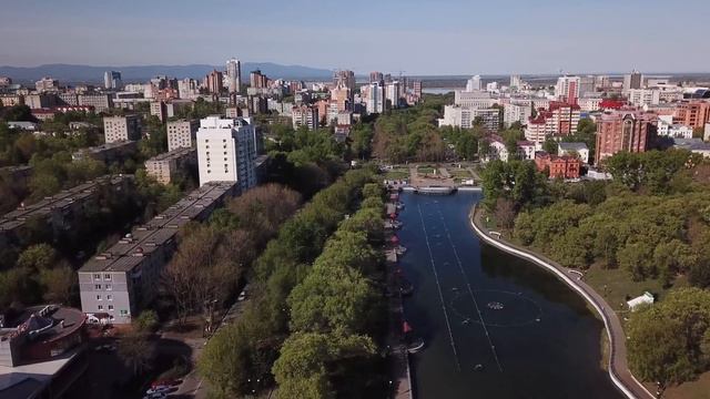 Хабаровск за пол часа до утренних пробок. смотреть онлайн