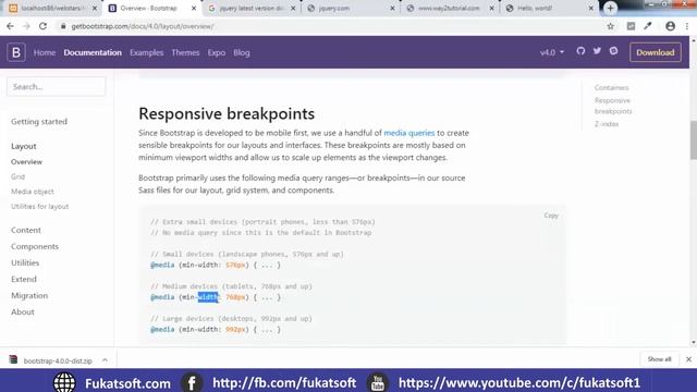 Screensize ,view port, Breakpoint, Media Queries in Bootstrap4 || Urdu || Hindi смотреть онлайн