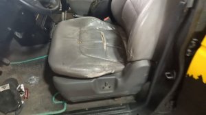 Регулировка сидений Mitsubishi pajero 2
