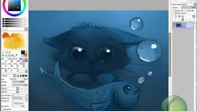 cat speedpaint download смотреть онлайн
