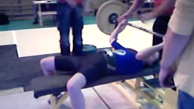 Воспитанница Громыко Виталия! Жим второй подход смотреть онлайн