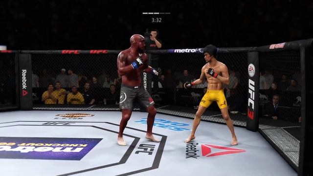 Bruce Lee vs. Red Giant (EA sports UFC 3) смотреть онлайн