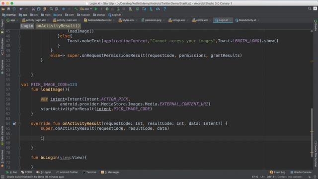 2- Android Kotlin Twitter App: Load image from Phone смотреть онлайн