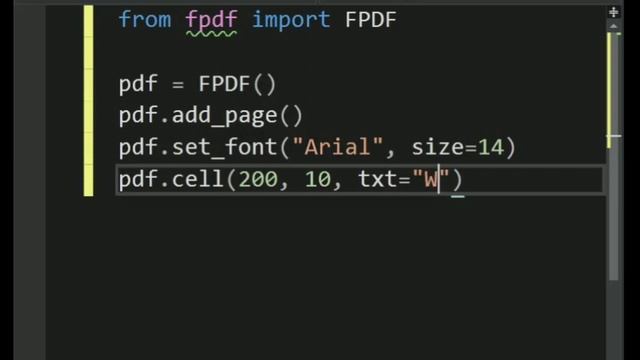 Как создать PDF файл | PYTHON для Начинающих! // [1] смотреть онлайн