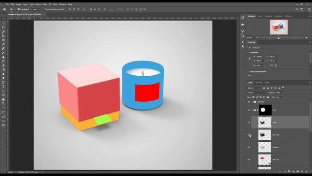 How to make a Candle Mockup PSD| Photoshop Mockup Tutorial смотреть онлайн