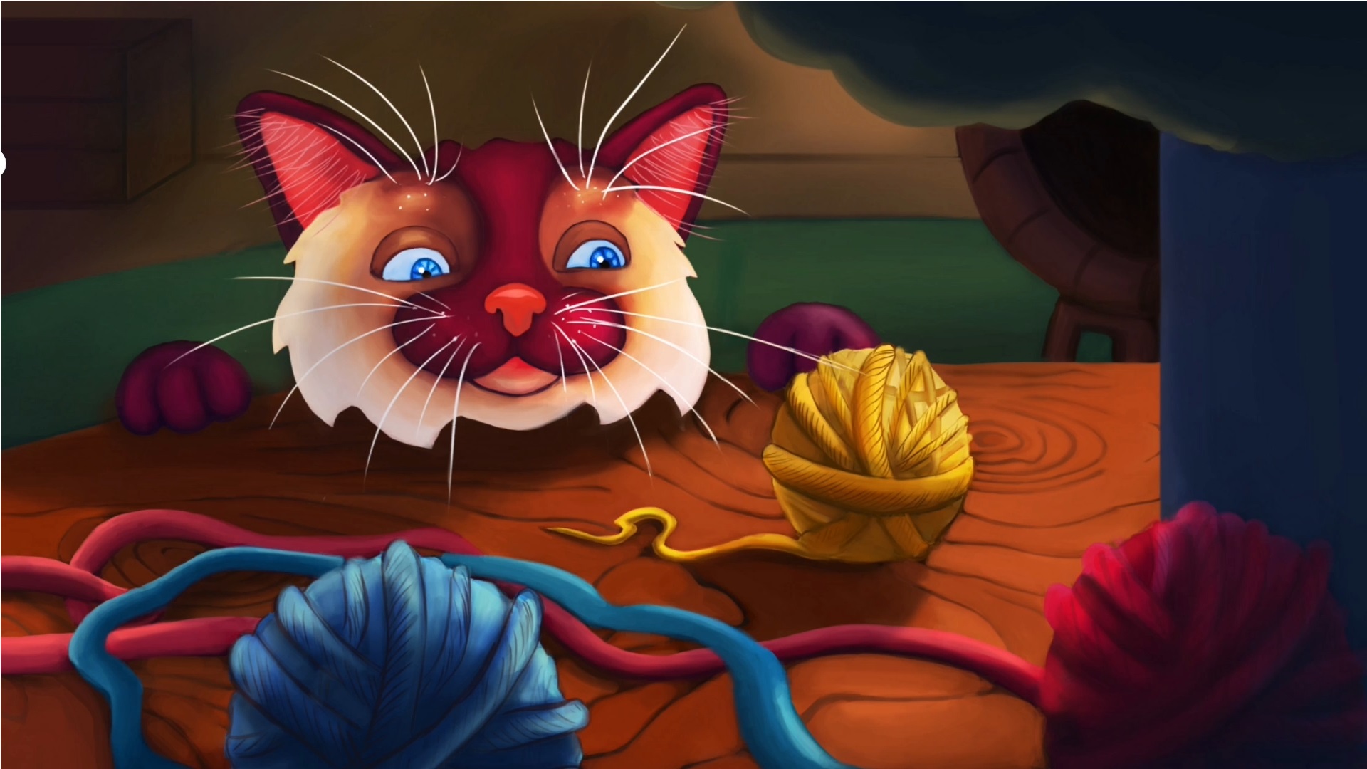 Мультфильм сказка - Котик учится играть | Мультик для детей смотреть онлайн