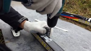 Правильная установка  SNS pilot на беговые лыжи