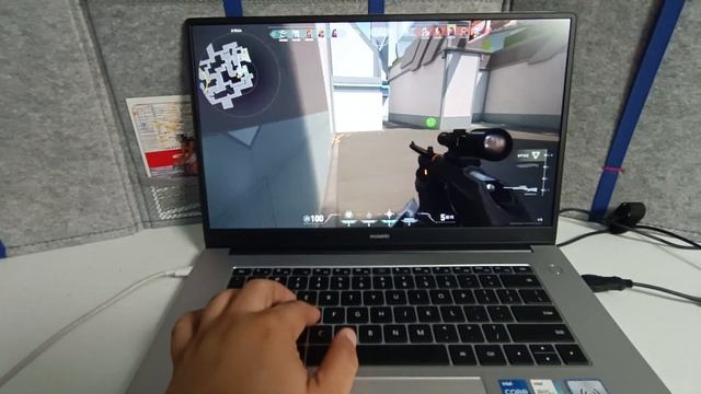 HUAWEI MATEBOOK D15 2022 - GAMING TEST - VALORANT смотреть онлайн