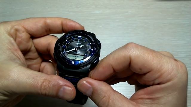 Casio SGW-500H Analog Digital Compass Thermometer Multi Function Watch смотреть онлайн