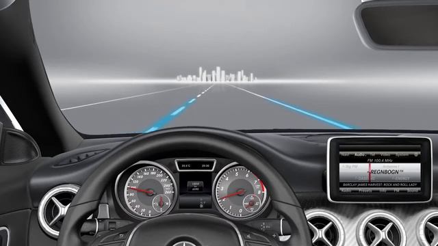 Mercedes Benz TV  CLA Class  Lane Keeping Assist