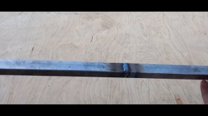 Как сварить два отрезка профильной трубы без видимого шва /  Советы начинающим сварщикам