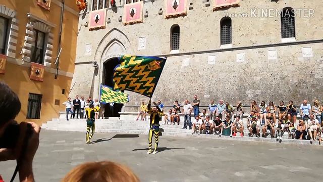 Скачки на лошадях в Сиене (Палио). Италия. Palio In Siena. Palio A Siena.