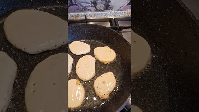 Оладьи на кефире. смотреть онлайн