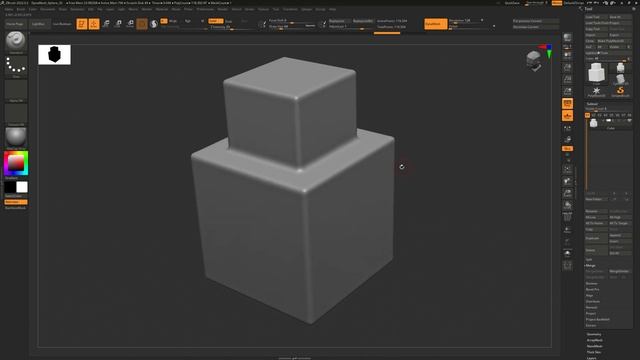 Blender to Zbrush (Hard Surface) | Tutorial #4 | Аддон GoB и способы экспорта. смотреть онлайн
