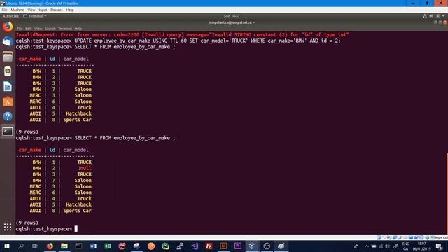 Apache Cassandra - Tutorial 10 - CQL - Timestamps, TTLs, Collections and Secondary Indexs смотреть онлайн