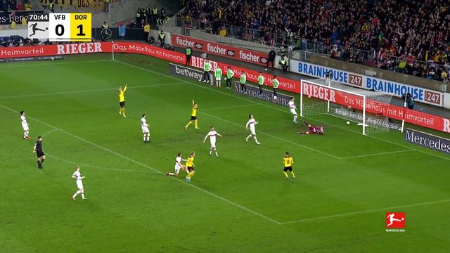 Brandt On Fire with Haaland Assist | VfB Stuttgart - Borussia Dortmund 0-2 | All Goals | Matchday 2 смотреть онлайн