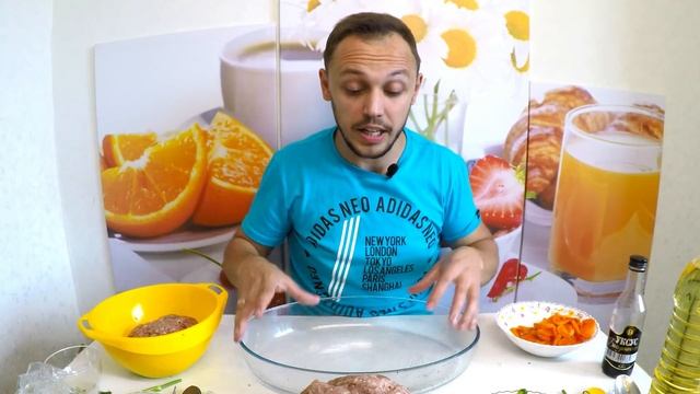 Большая котлета из фарша простой праздничный рецепт на ужин и обед! смотреть онлайн
