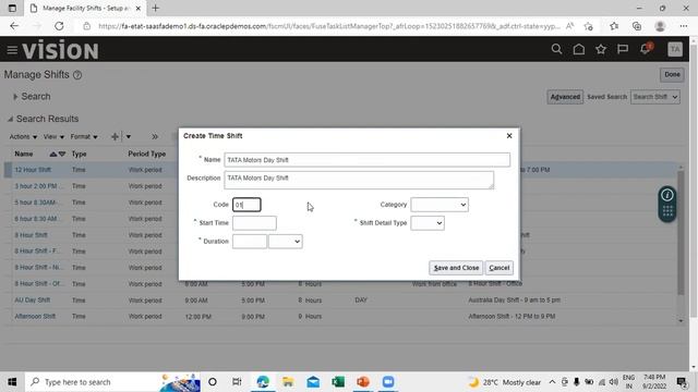 Oracle SCM Inventory Facility Shift, Facility Workday Pattern, Facility Schedule | Oracle Training смотреть онлайн