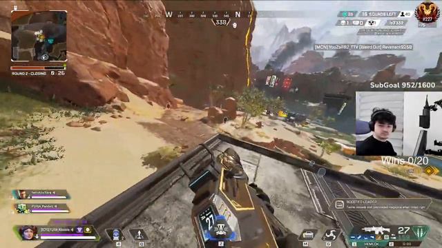 ALBRALELIE INSANE HORIZON - APEX LEGENDS GAMEPLAY SEASON 18 смотреть онлайн