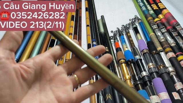?VD213(2/11)?Phụ kiện_Cần tay_iso_lục?chất phíp_carbon?Đơn_ngâm_lăng xê_lục.. Hàng??bãi☎️0352426282 смотреть онлайн