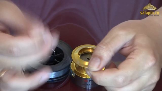 Крепление лески на шпуле катушки [salapinru] смотреть онлайн