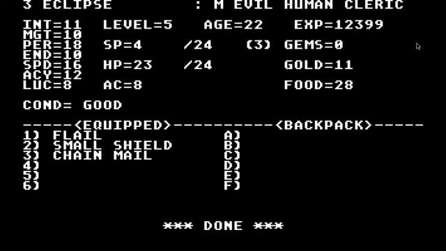 Let's Play Might and Magic Book One - The Secret of the Inner Sanctum Episode 07 смотреть онлайн