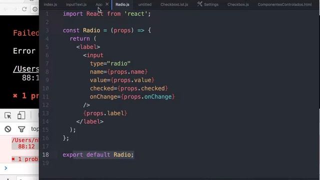 0007-18 React: Componentes Controlados [Radio] смотреть онлайн