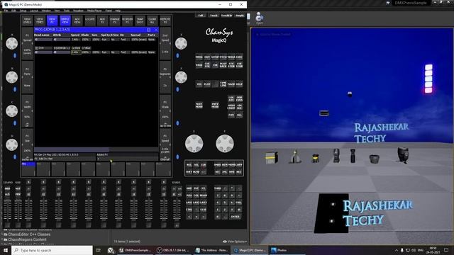 DMX all in one Tutorial | Chamsys and Unreal Engine 4.26 | Patching all Fixtures and Simulating смотреть онлайн