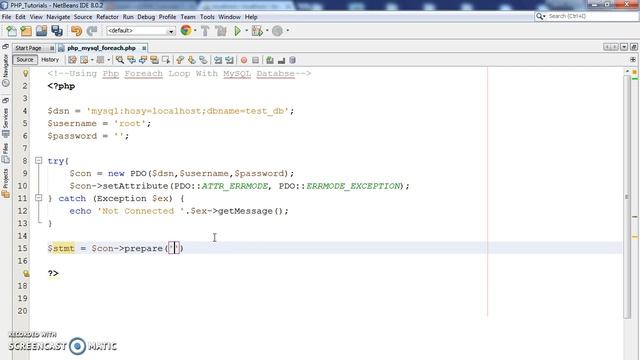 PHP Tutorial - How To Display Records From MySQL Database In Php Using Foreach [with source code] смотреть онлайн