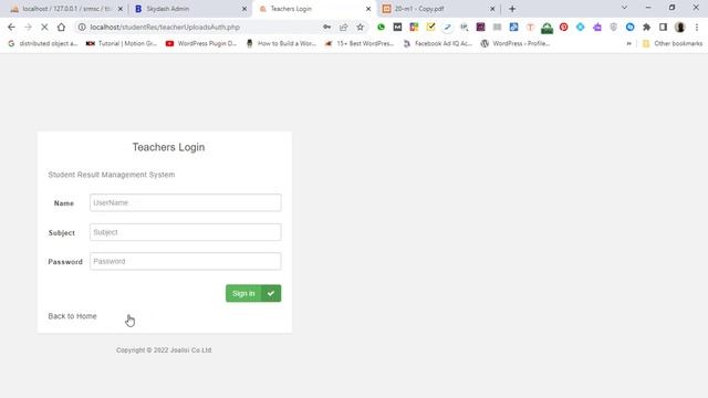 Php mysql pdo jquery ajax student results management system with added functionalities смотреть онлайн