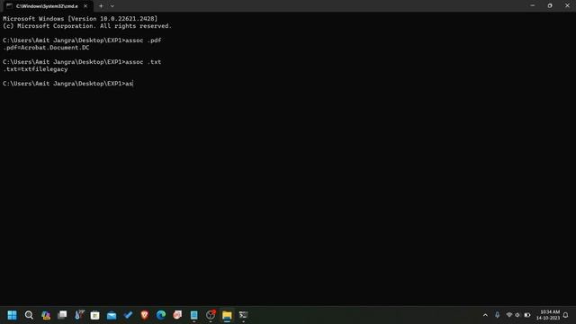 14.1 Find the Current File Association With a Particular Extension смотреть онлайн