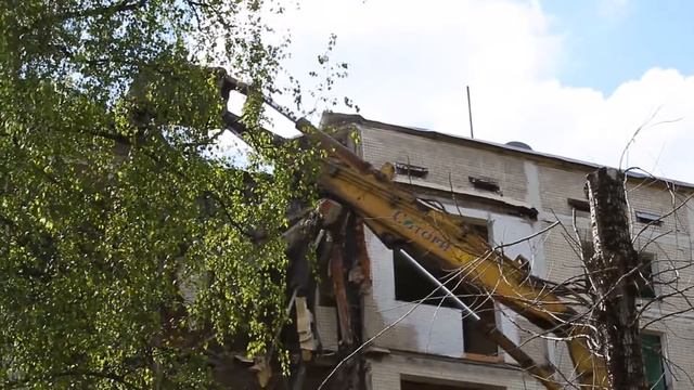 Снос Хрущевки в Москве по программе реновации смотреть онлайн