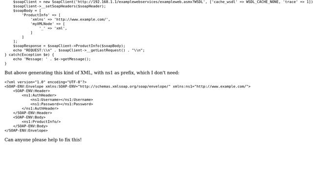 How to create custom SOAP header values in PHP? смотреть онлайн