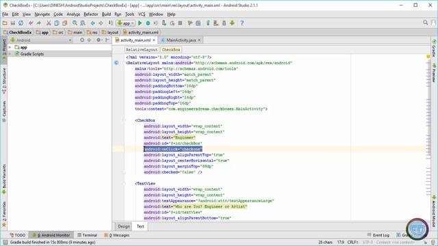 25. HOW TO USE MULTIPLE CHECKBOX'S IN ANDROID | ANDROID APP DEVELOPMENT смотреть онлайн